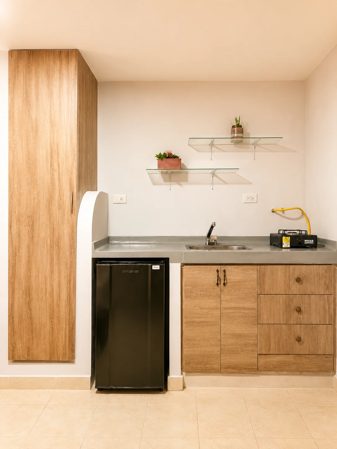 Cocina — Apartaestudio 1D