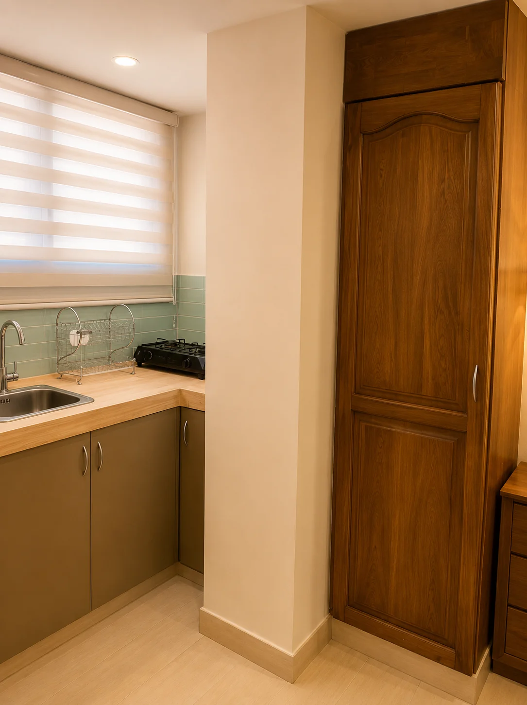 Cocina — Apartaestudio Superior 1B