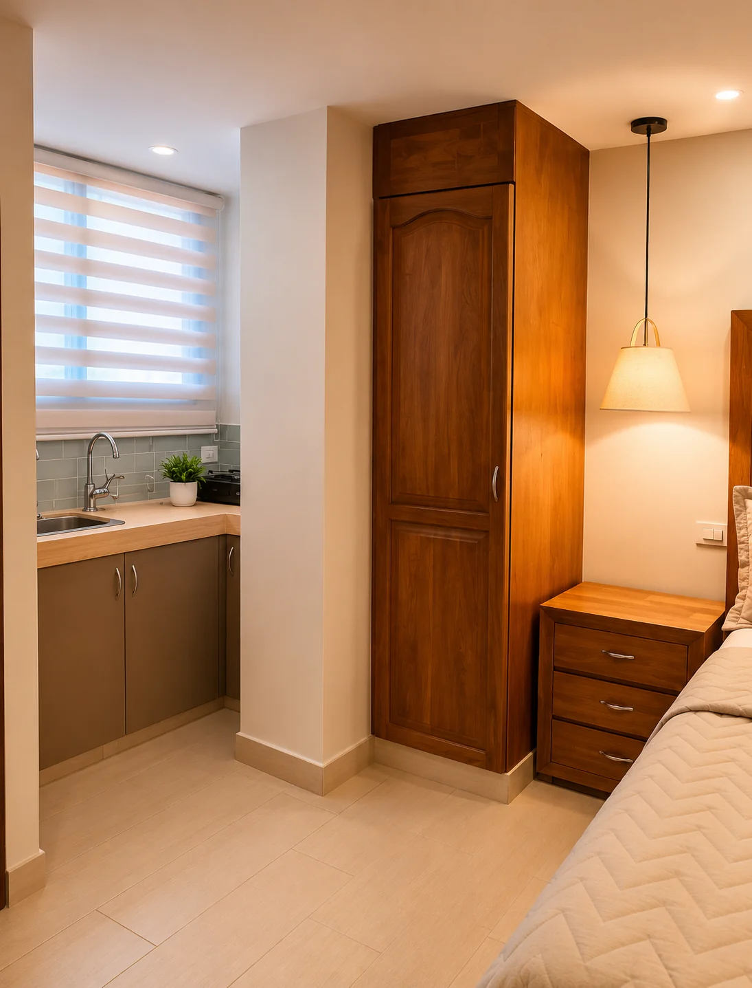 Cocina — Apartaestudio Superior 1B